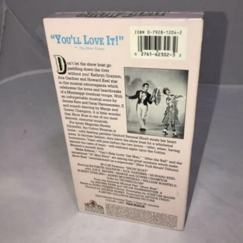 Show Boat VHS, 1992  MGM Musical sealed New - Picture 3 of 8